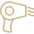 Hair dryer icon