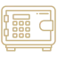 Safe box icon