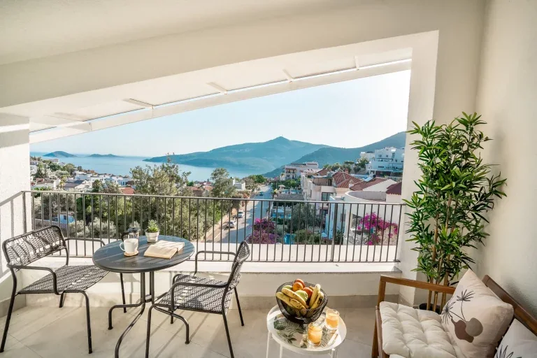 Superior Double w. Sea View - Payava Hotel Kalkan (photo 5)
