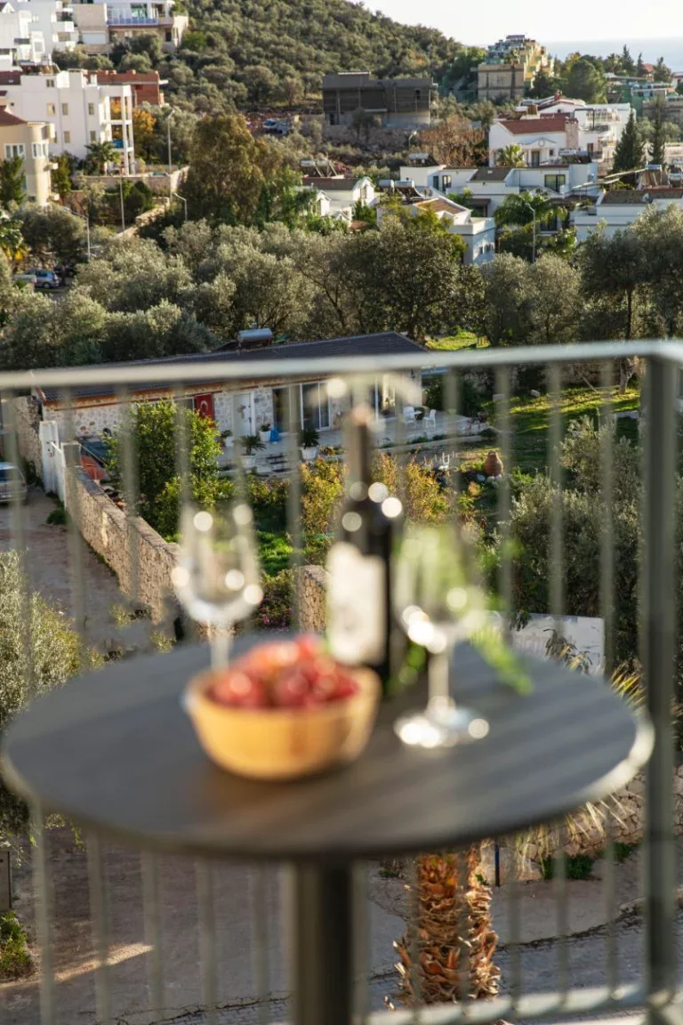 Twin Room w. Sea View - Payava Hotel Kalkan (photo 9)